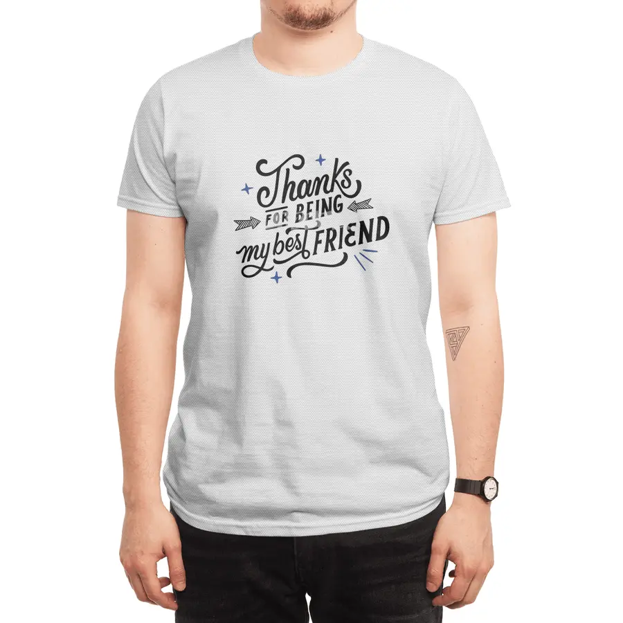 Thanks for Being My Best Friend: Heartwarming Designs for Special Bonds Spor T-Shirt