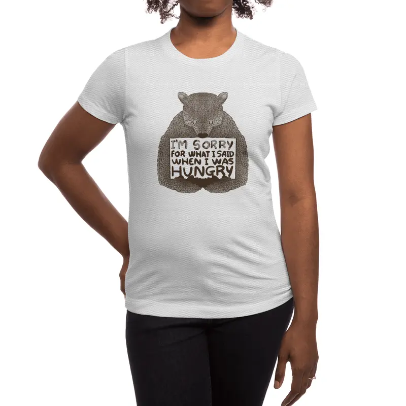 I'm Sorry For What I Said When I Was Hungry Spor T-Shirt