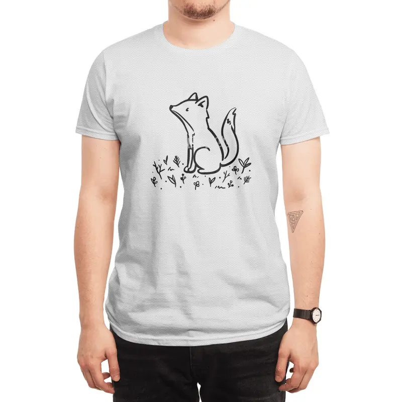 Lovely little baby fox Spor T-Shirt