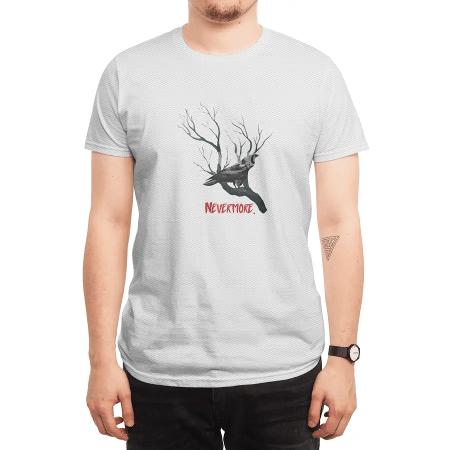 Nevermore Raven Spor T-Shirt