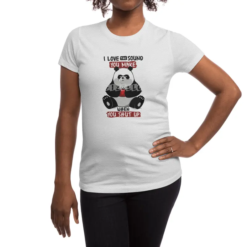 I love the sound you make when you shut up Spor T-Shirt