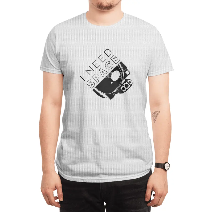 I Need Space - Black Spor T-Shirt