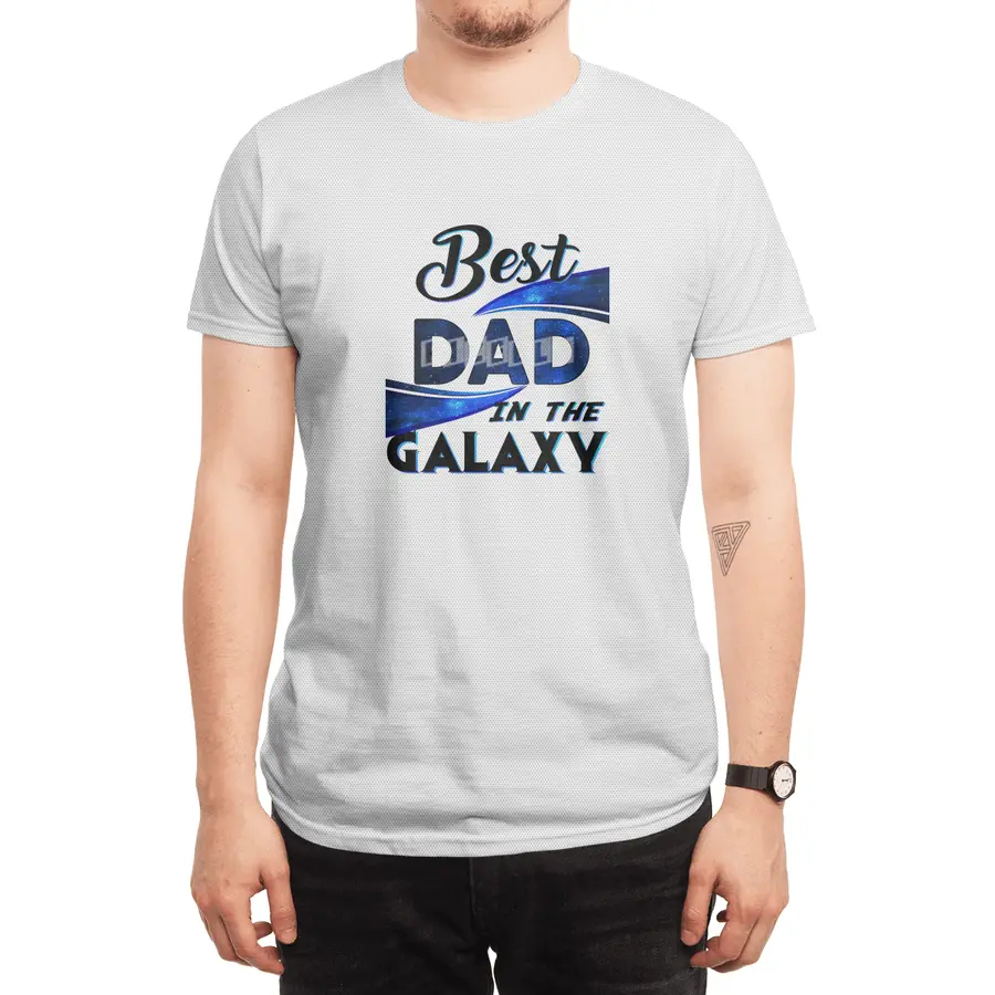 Best Dad in the Galaxy Spor T-Shirt