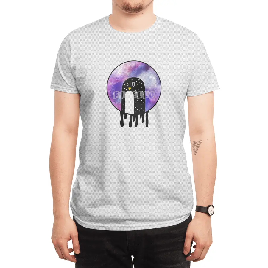 The penguin of the Galaxy Spor T-Shirt
