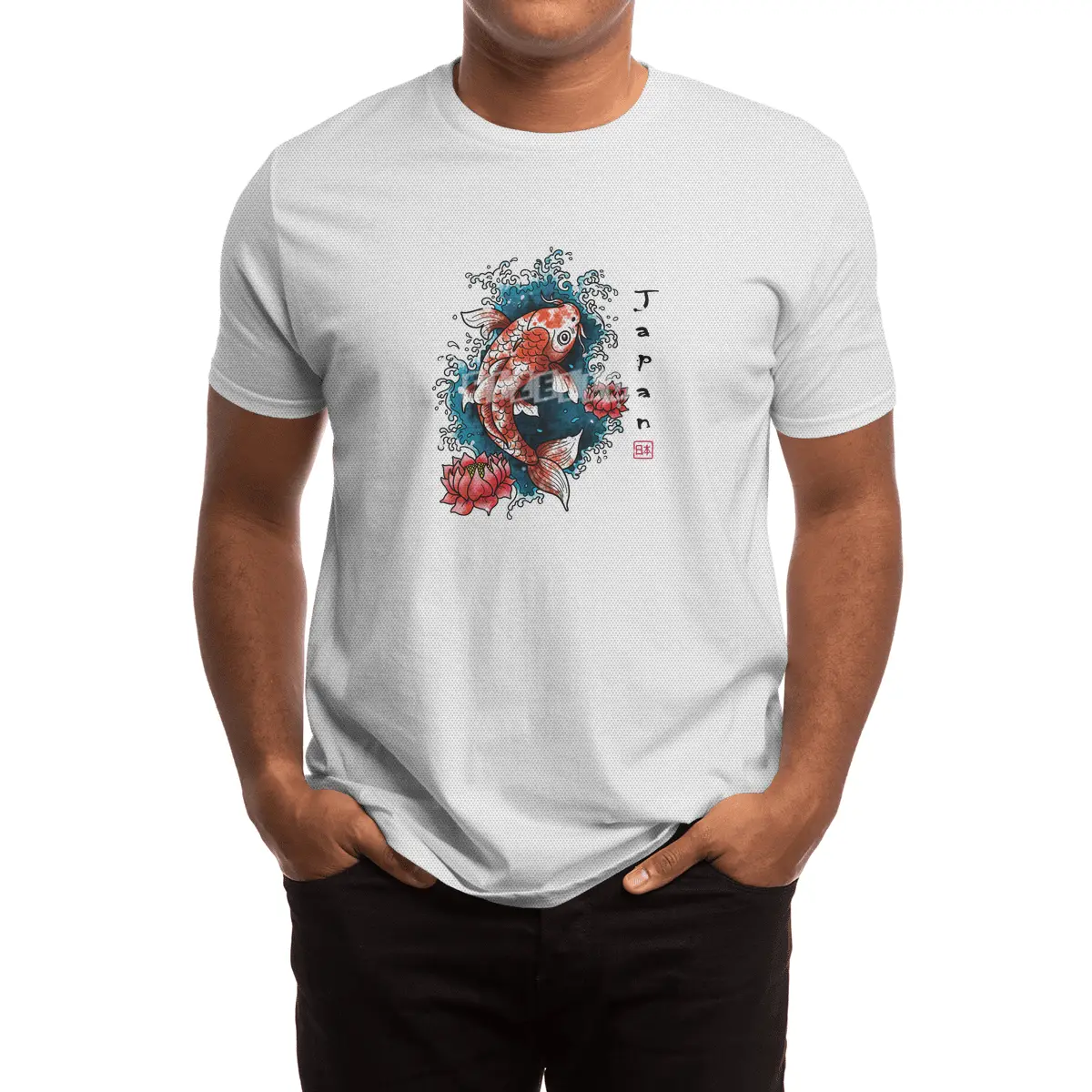 Koi Fish- Japanese Art Spor T-Shirt
