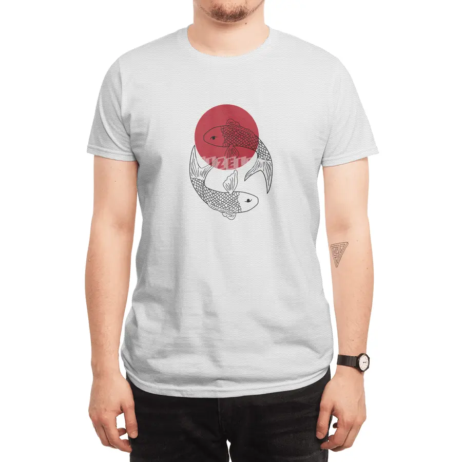 koi fishes Spor T-Shirt