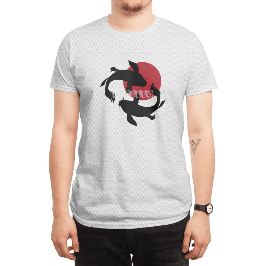 koi fishes Spor T-Shirt