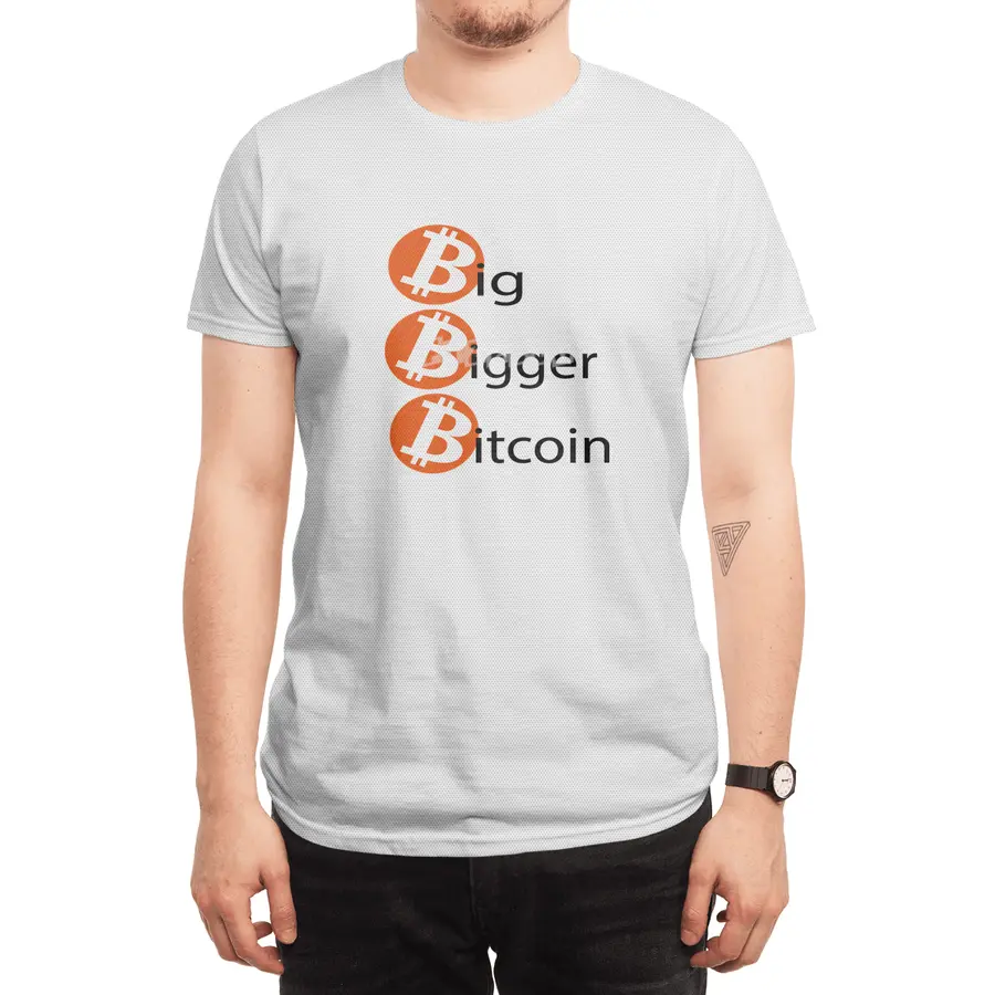 big bigger bitcoin Spor T-Shirt