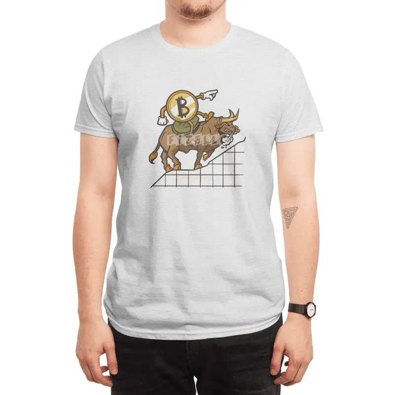 Bitcoin Bull Spor T-Shirt