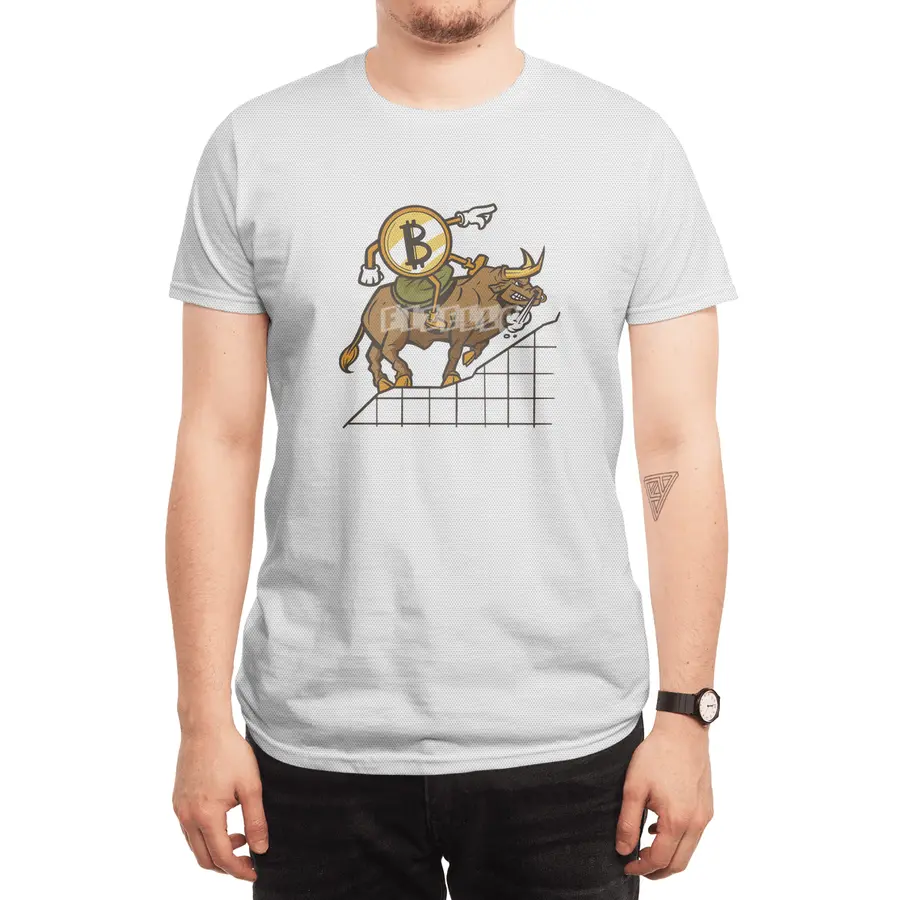 Bitcoin Bull Spor T-Shirt