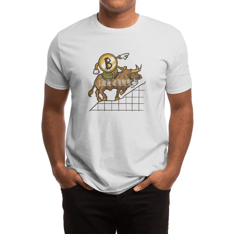 Bitcoin Bull Spor T-Shirt