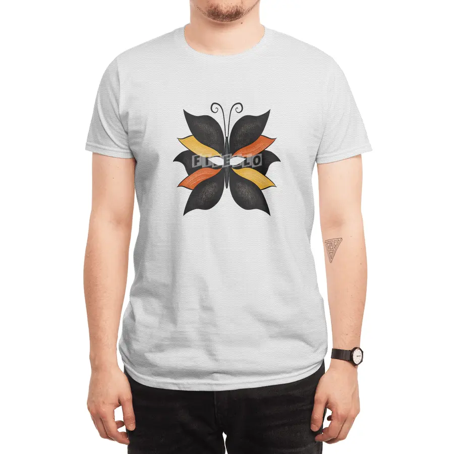 Beautiful Butterfly Weird Abstract Insect Spor T-Shirt