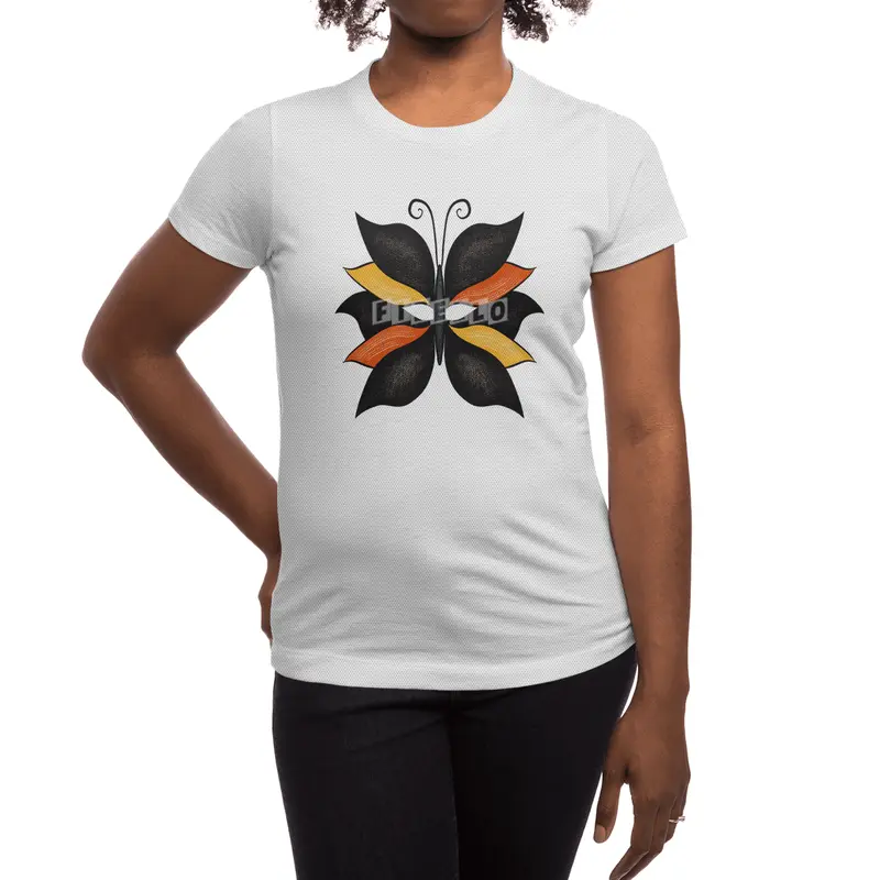 Beautiful Butterfly Weird Abstract Insect Spor T-Shirt