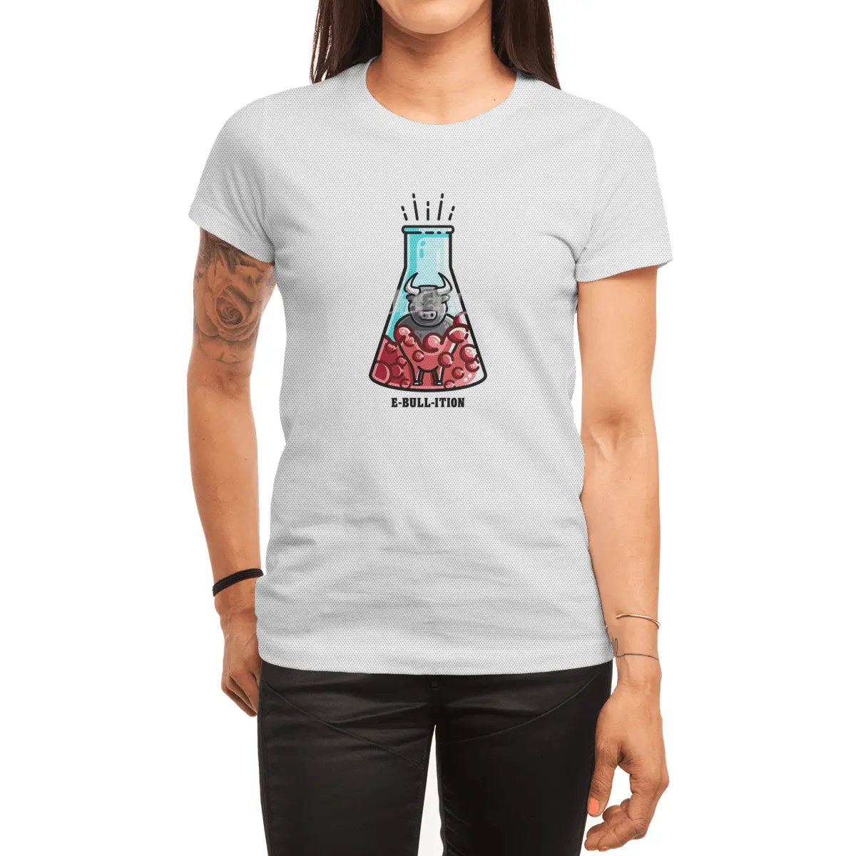 Ebullition Chemistry Pun Spor T-Shirt