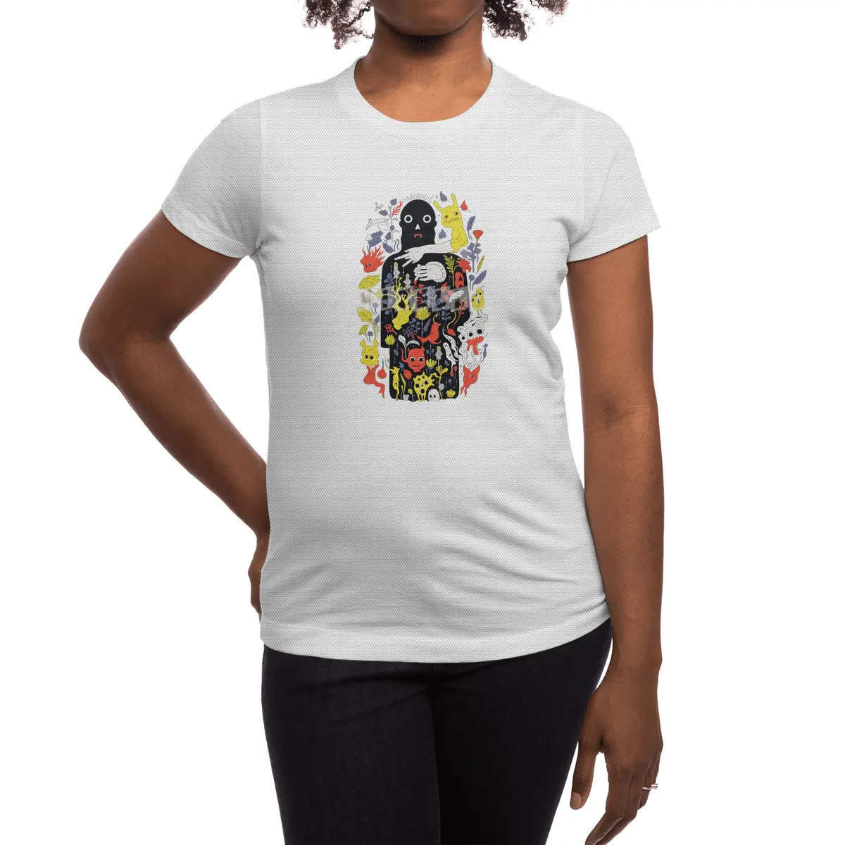 Floral Alchemist's Dreams Spor T-Shirt