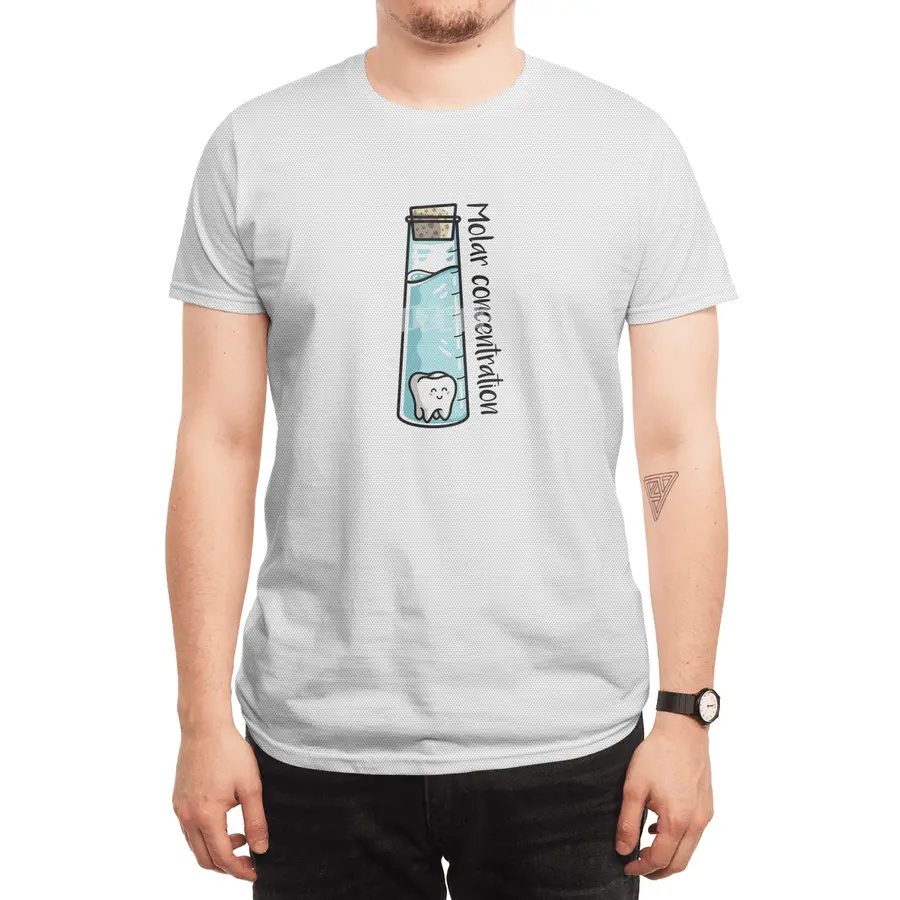 Molar Concentration Chemistry Joke Spor T-Shirt