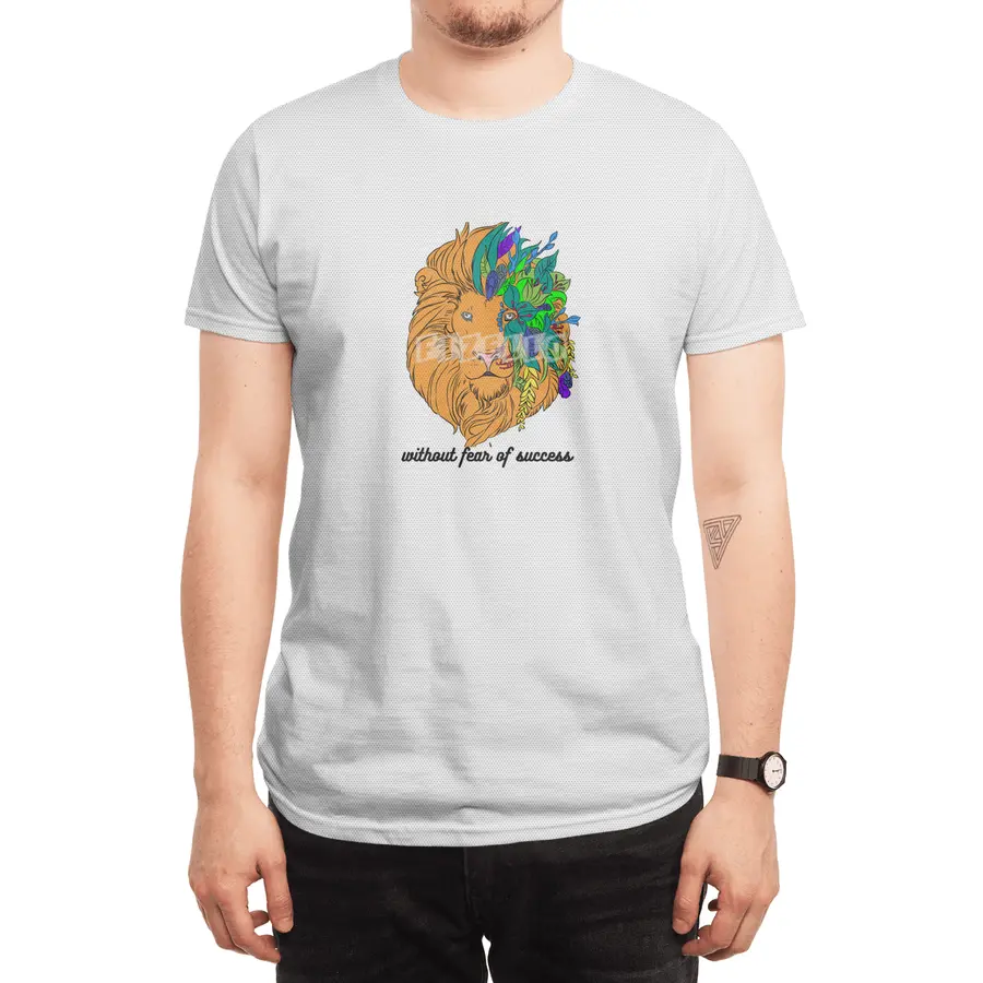 Lion Face Spor T-Shirt
