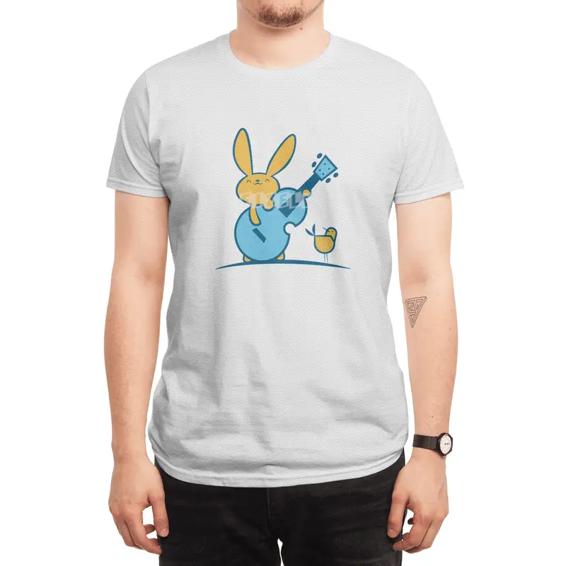 Bass Bunny and the Bird Spor T-Shirt