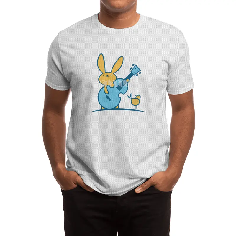 Bass Bunny and the Bird Spor T-Shirt
