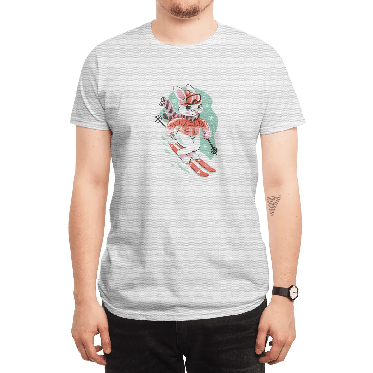 Ski Bunny Spor T-Shirt