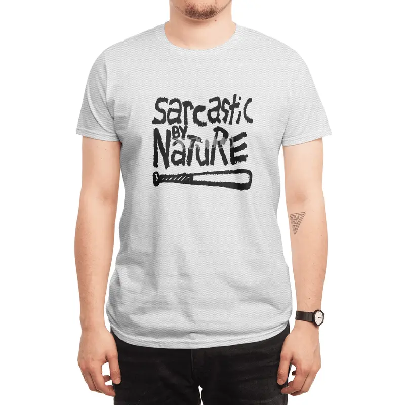 Sarcastic By Nature Spor T-Shirt