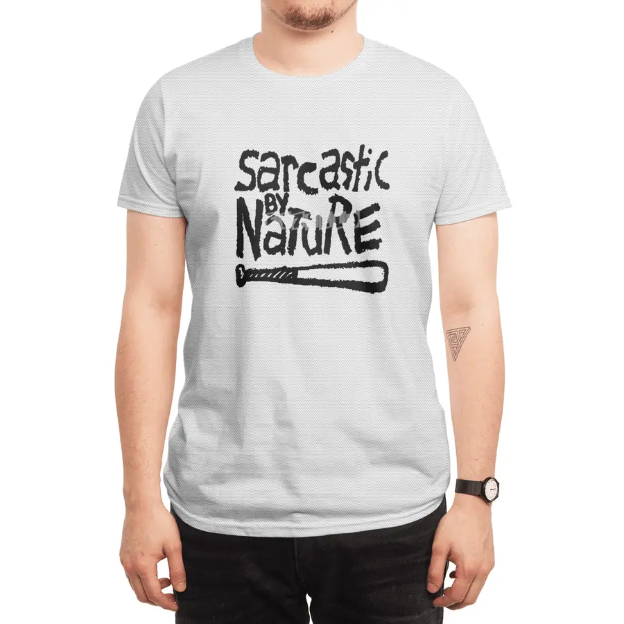 Sarcastic By Nature Spor T-Shirt