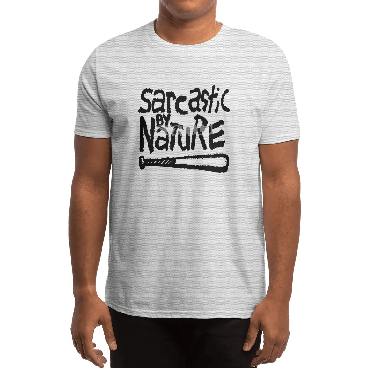 Sarcastic By Nature Spor T-Shirt