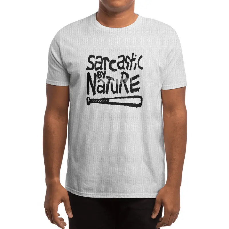 Sarcastic By Nature Spor T-Shirt