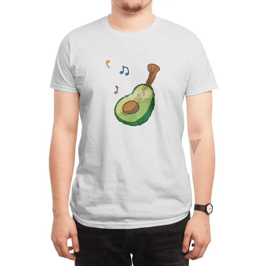 Avocado Guitar Spor T-Shirt