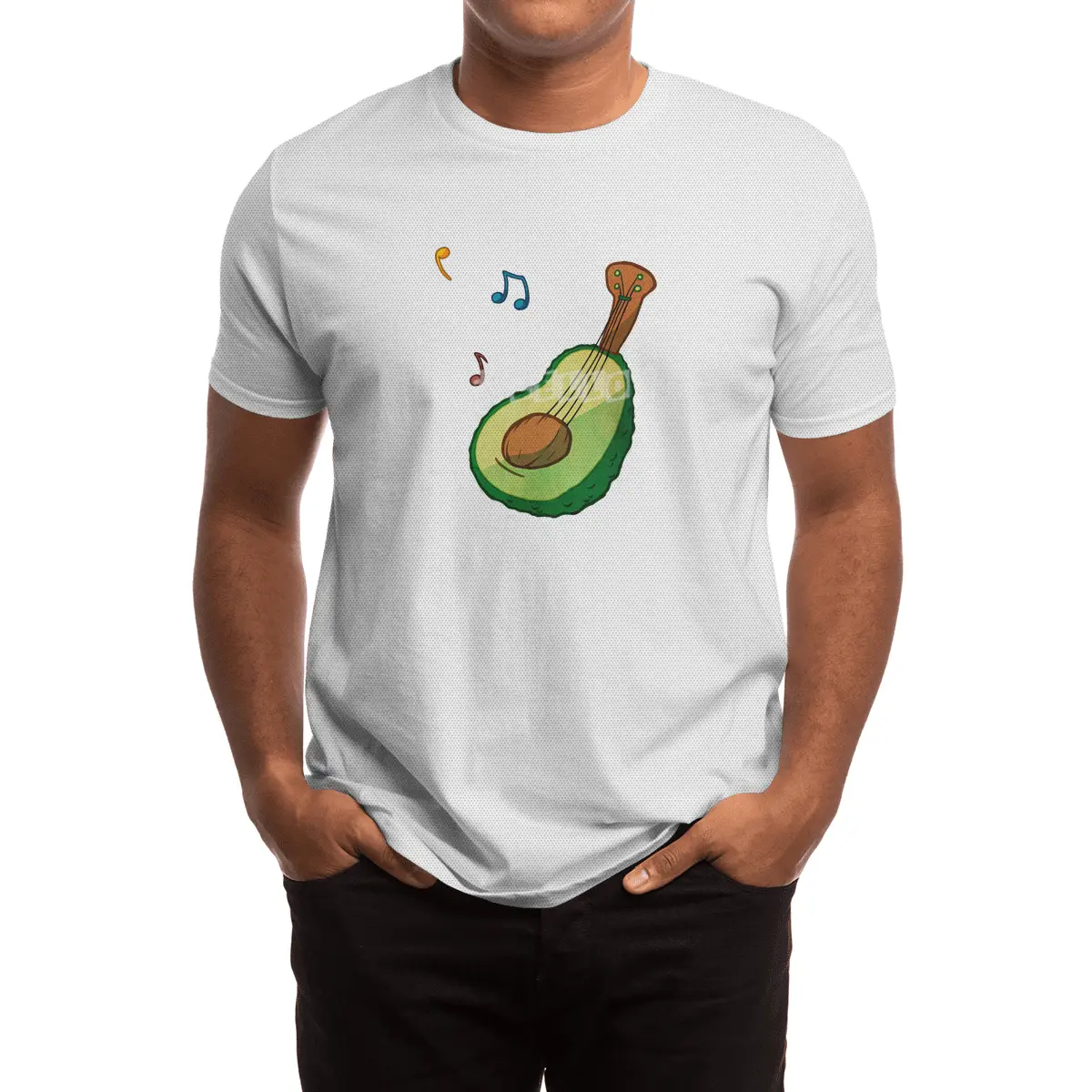 Avocado Guitar Spor T-Shirt