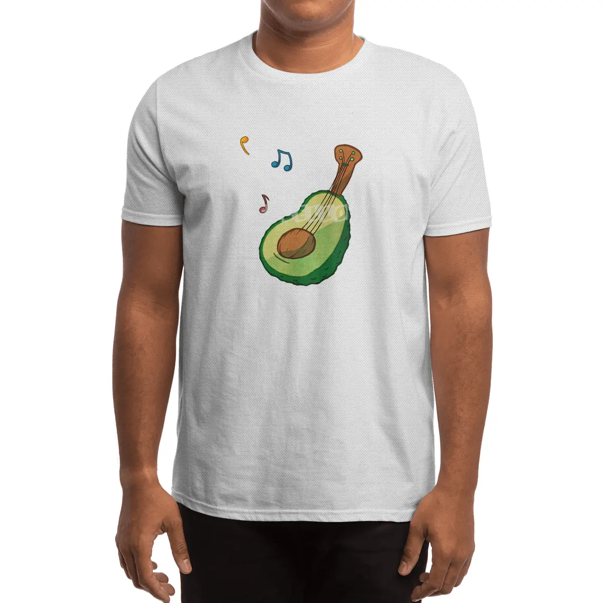 Avocado Guitar Spor T-Shirt