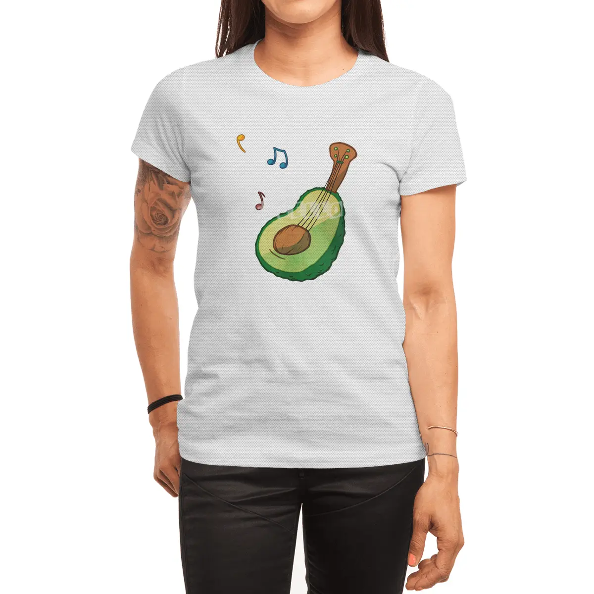 Avocado Guitar Spor T-Shirt
