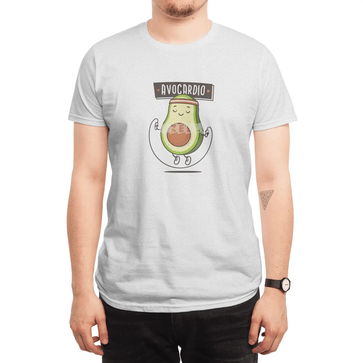 Avo Cardio - Avocado Workout Spor T-Shirt