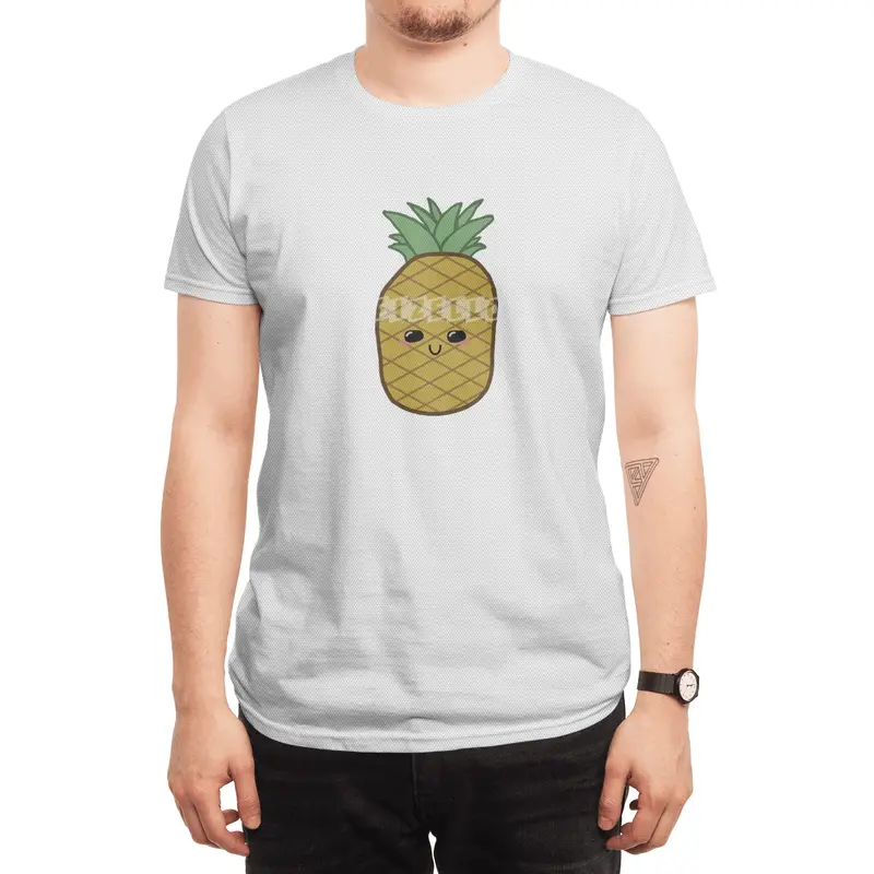 Kawaii Pineapple Spor T-Shirt