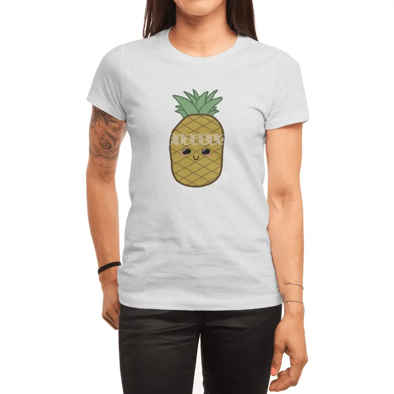 Kawaii Pineapple Spor T-Shirt