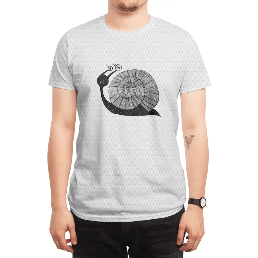 Cute Cartoon Snail Spor T-Shirt