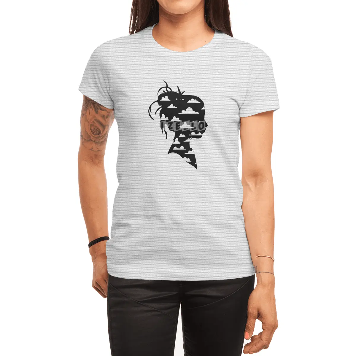 Head in the Clouds Spor T-Shirt