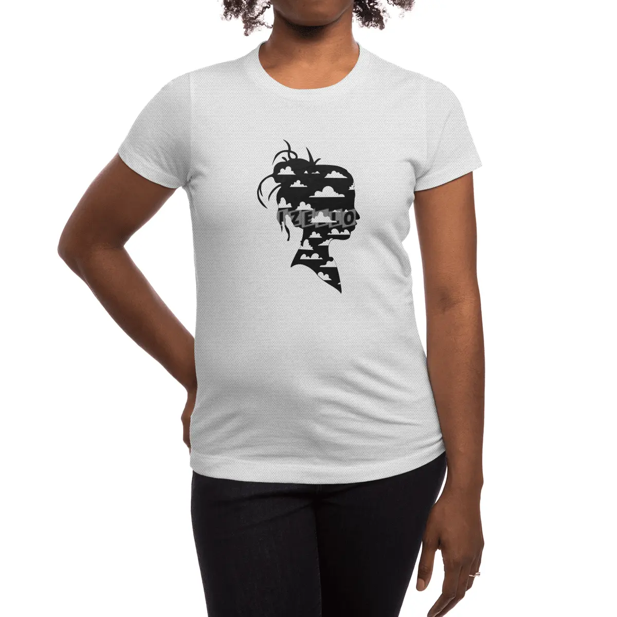 Head in the Clouds Spor T-Shirt