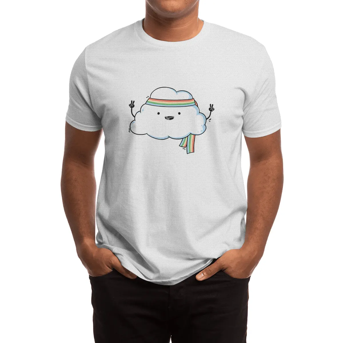 Hippie Cloud Spor T-Shirt