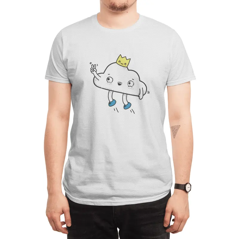 happy little cloud Spor T-Shirt