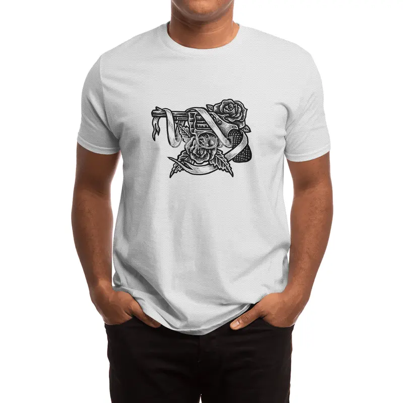 Gun Rose1 Spor T-Shirt