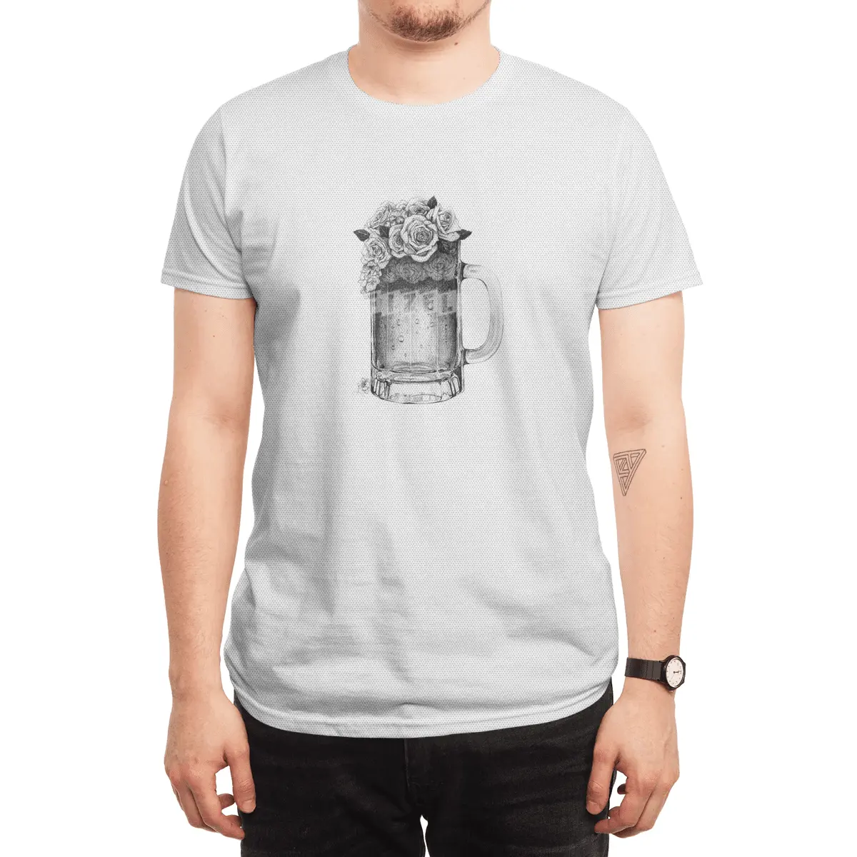 Rose Beer Spor T-Shirt