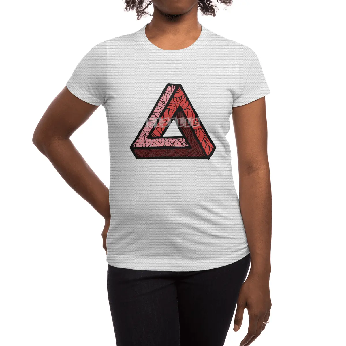 Penrosey Triangle Spor T-Shirt