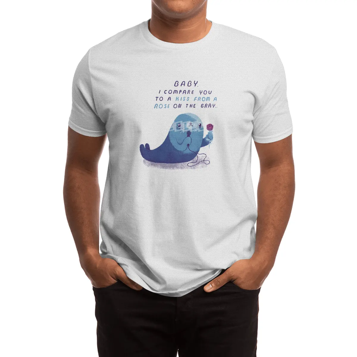 A kiss from a rose Spor T-Shirt