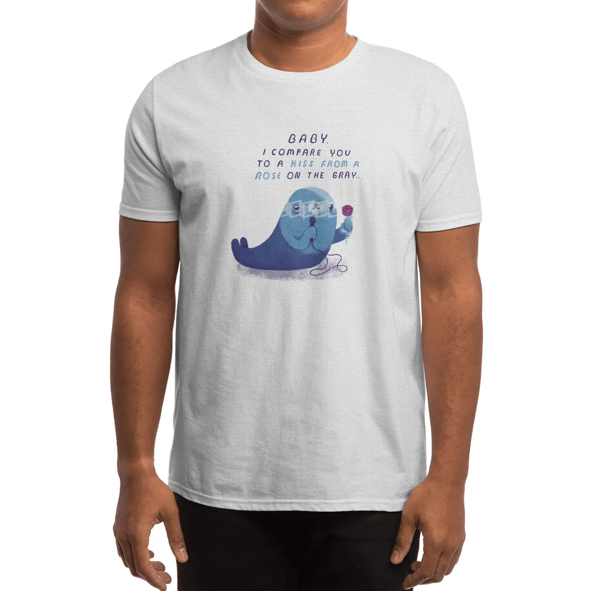 A kiss from a rose Spor T-Shirt