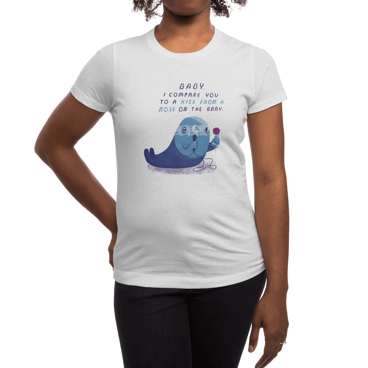 A kiss from a rose Spor T-Shirt