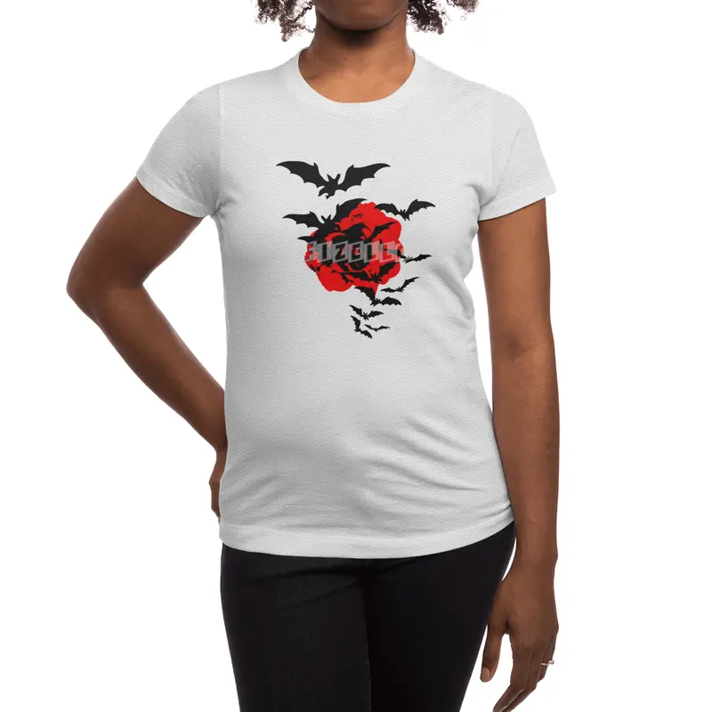 Bat Rose Spor T-Shirt