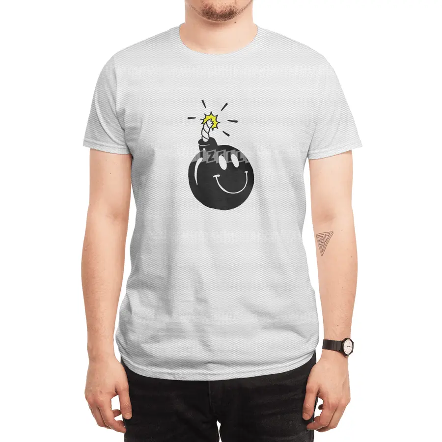 Smiley Bomb Spor T-Shirt