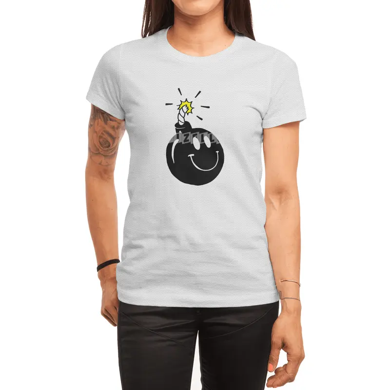 Smiley Bomb Spor T-Shirt