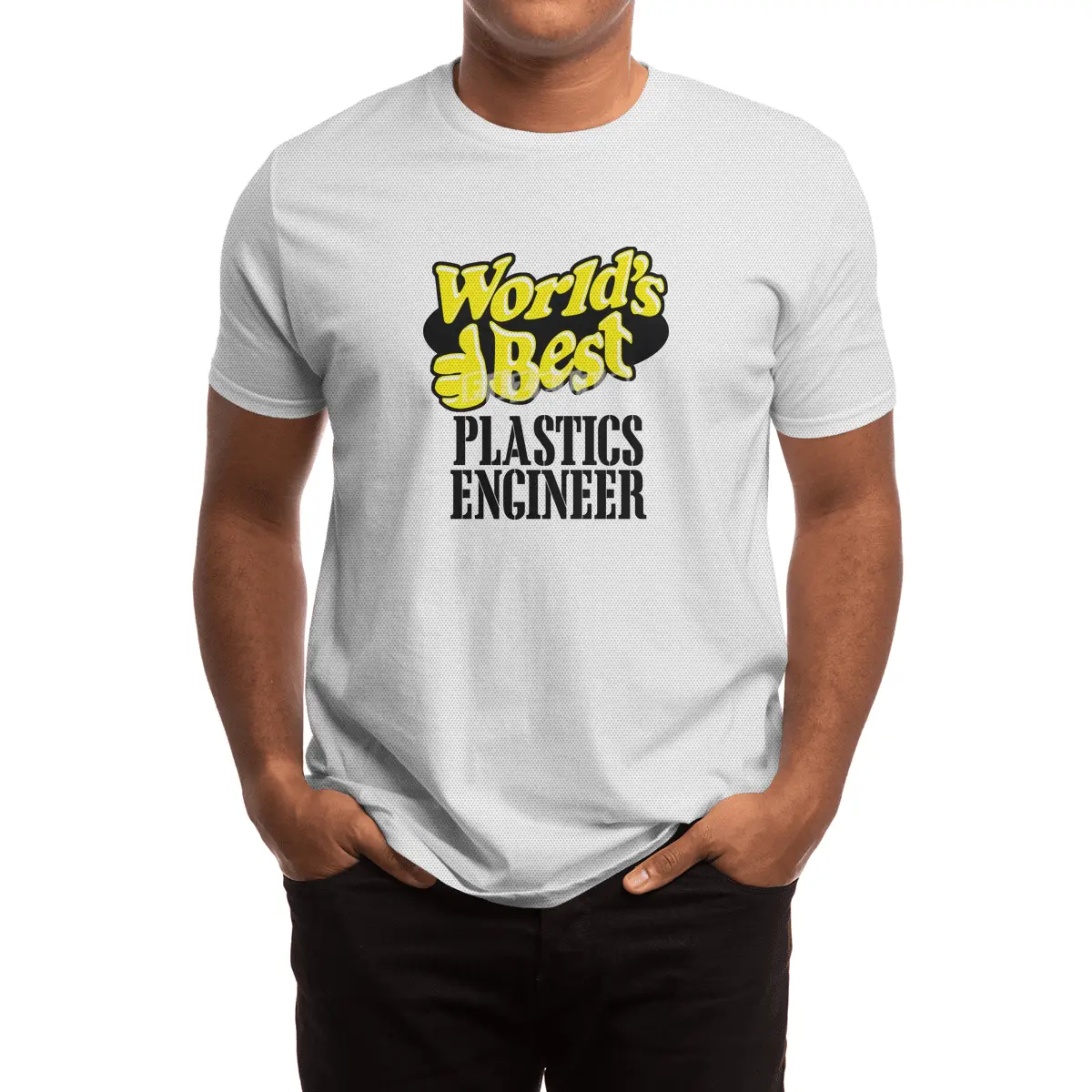 World's Best Plastics Engineer Spor T-Shirt